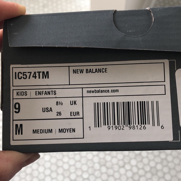 *NIB* New Balance Kids 574 sneakers - Picture 7 of 7